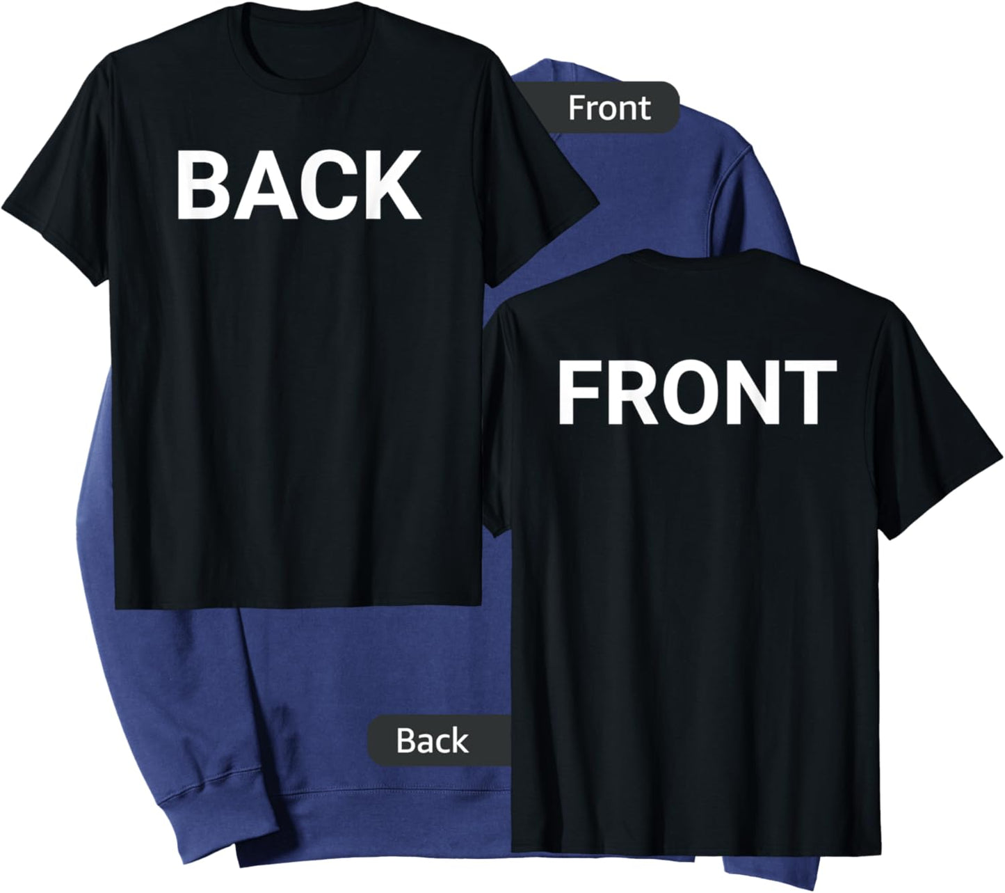 Back To Front Backwards Practical Joke Dumb Prank Gifts Sweatshirt - Sweatshirt | Navy