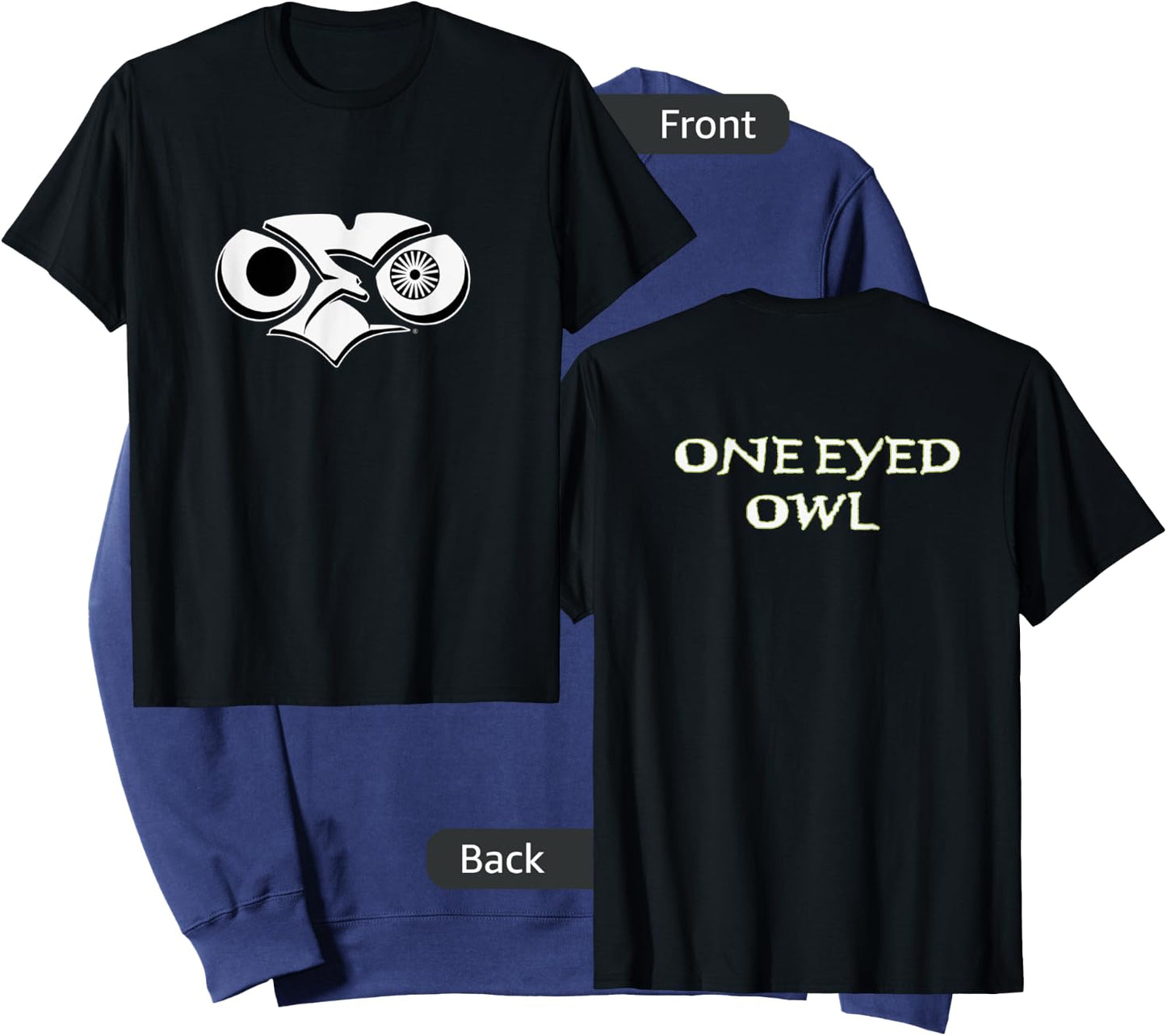 "One Eyed Owl OEO Skull" Sweatshirt - Sweatshirt | Navy