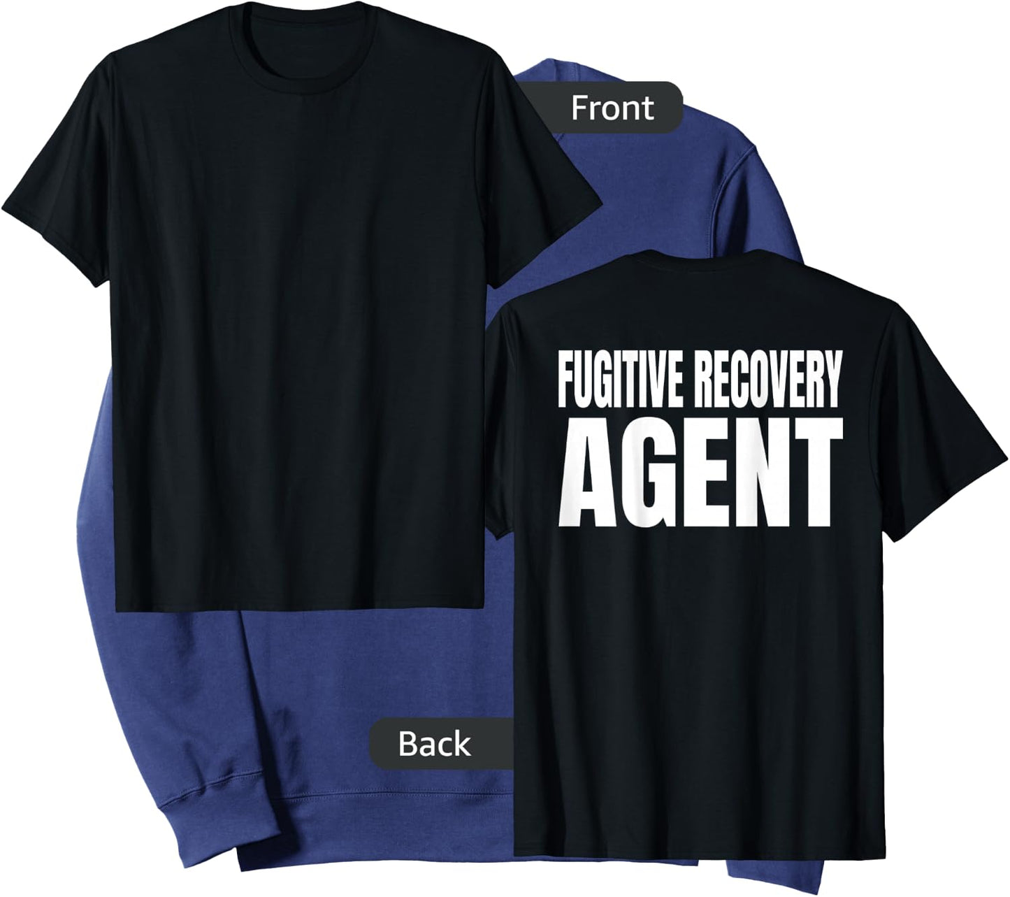 Fugitive Recovery Agent Sweatshirt - Sweatshirt | Navy