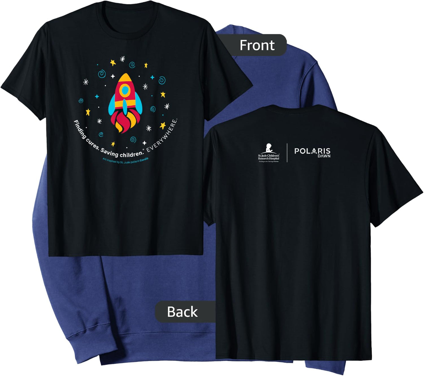 St. Jude Patient Coraliz Rocket Sweatshirt - Sweatshirt | Navy