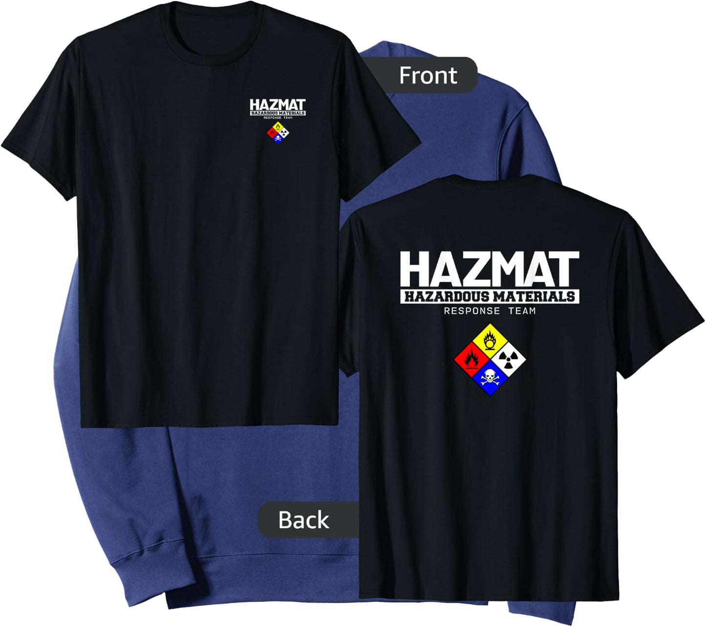 Hazmat Hazardous Material Response Team Technician Sweatshirt - Sweatshirt | Navy