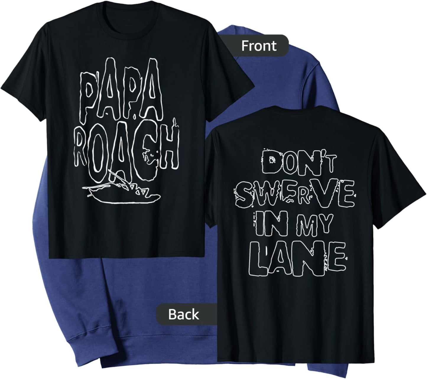 Papa Roach - Official Merchandise - Swerve Sweatshirt - Sweatshirt | Navy