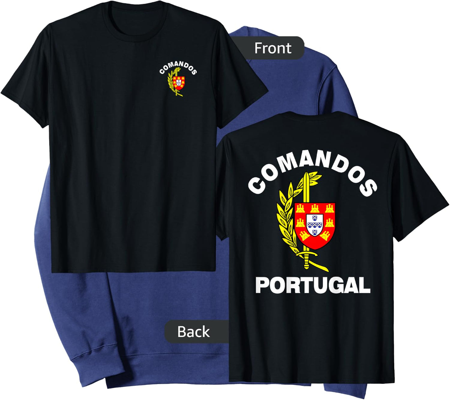 Portuguese Army Special Forces Comandos Sweatshirt - Sweatshirt | Navy