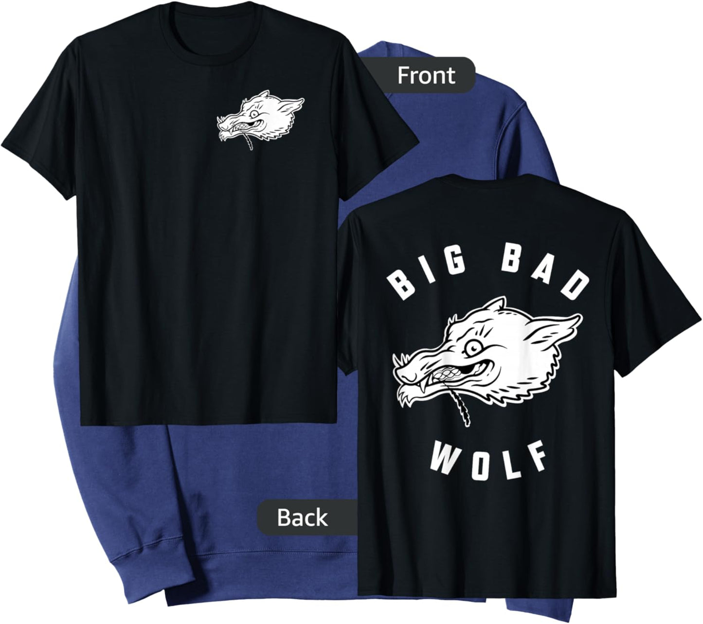 Bad Wolf Sweatshirt - Sweatshirt | Navy