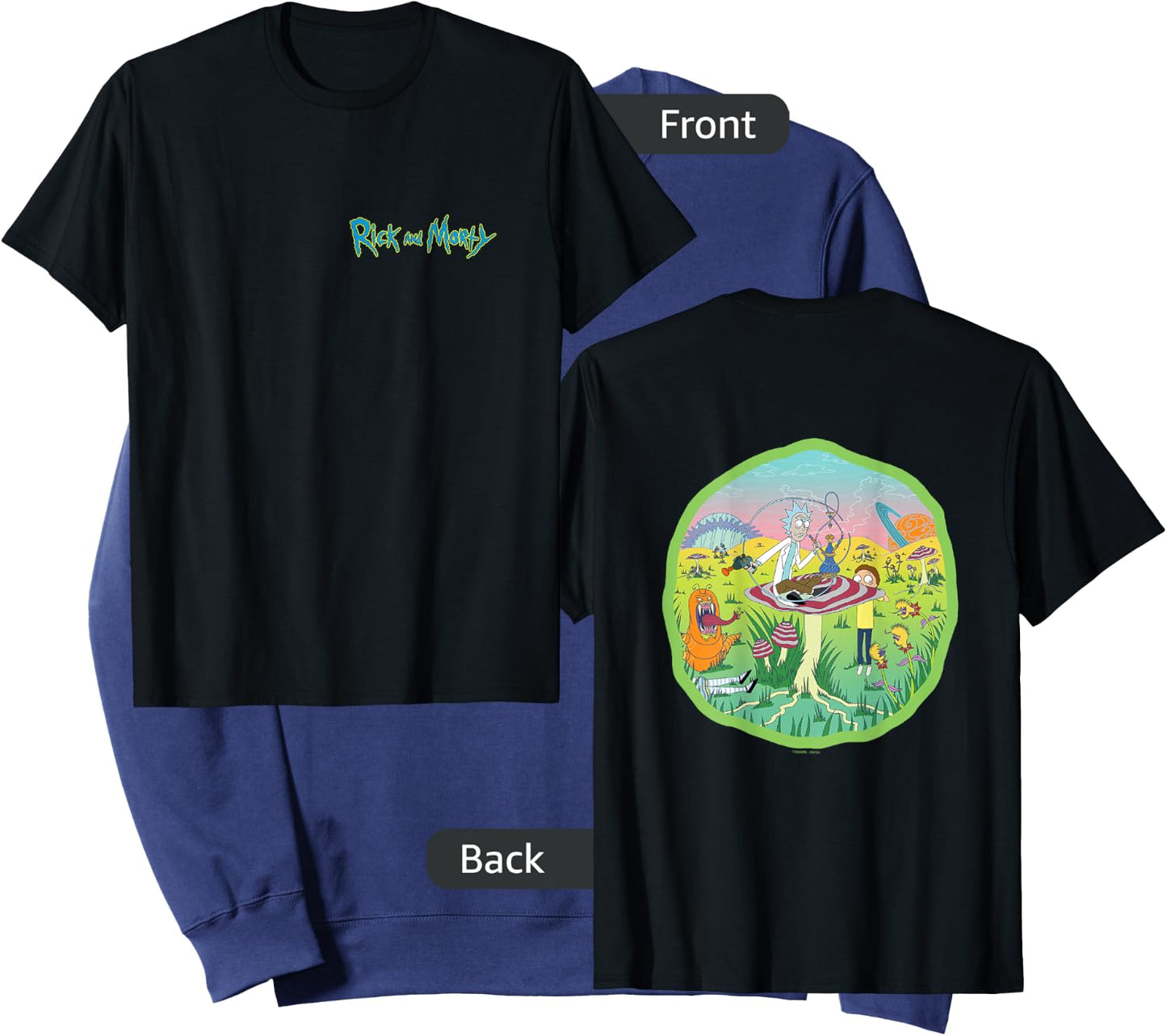 Rick and Morty Stacey Bradley Dimension Wonderland 2nd Place Sweatshirt - Sweatshirt | Navy