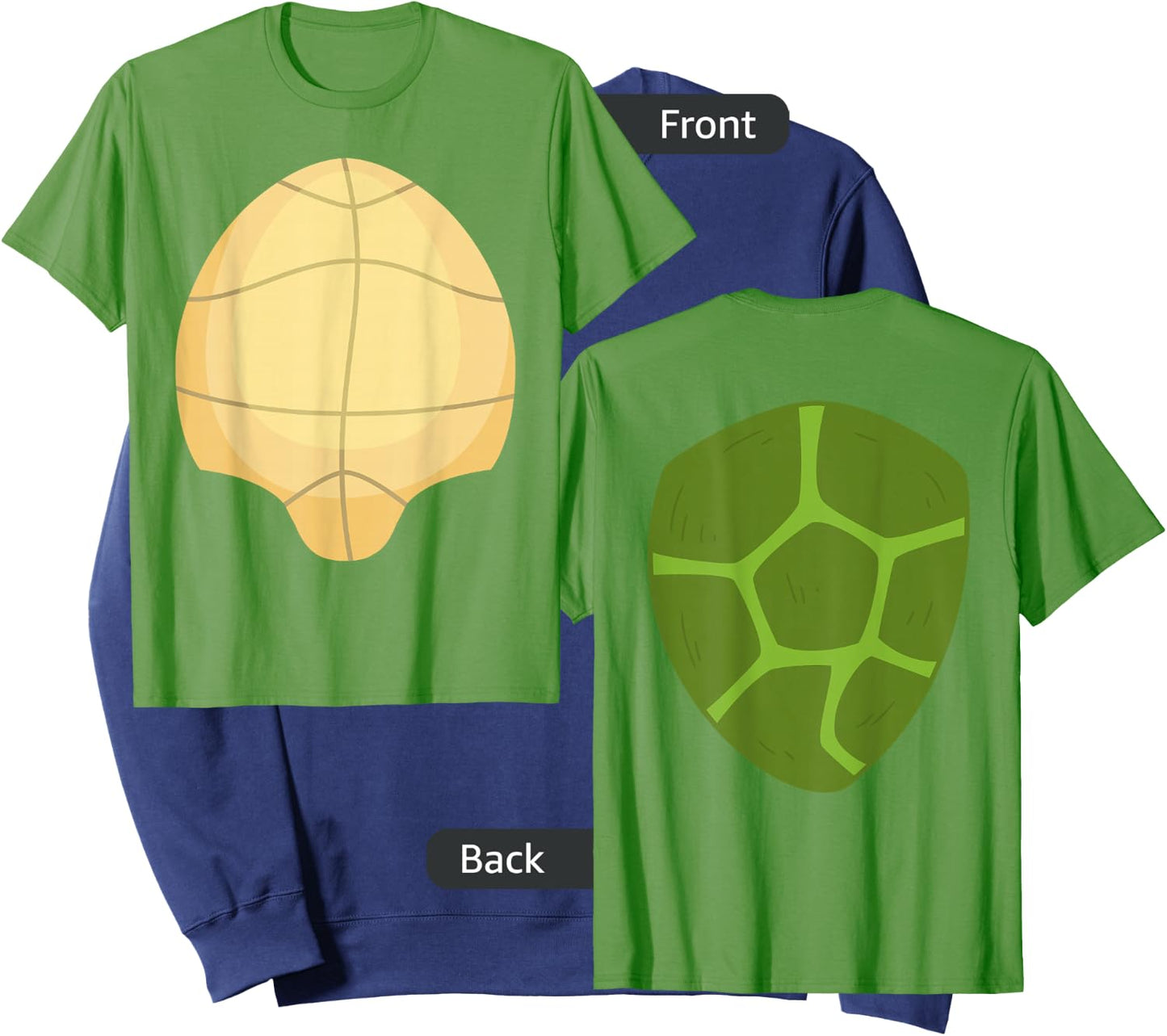 Turtle Shell Costume Tortoise Costume Halloween Sweatshirt - Sweatshirt | Navy