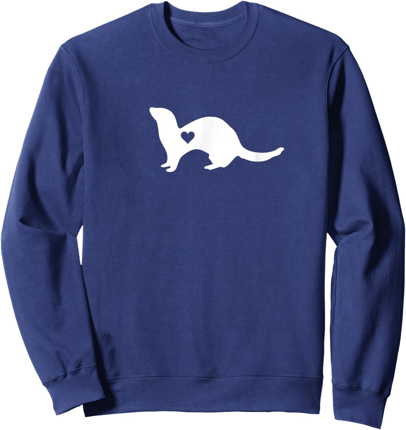 Ferret Lover Gift Ferret Pet Owner Sweatshirt - Sweatshirt | Navy
