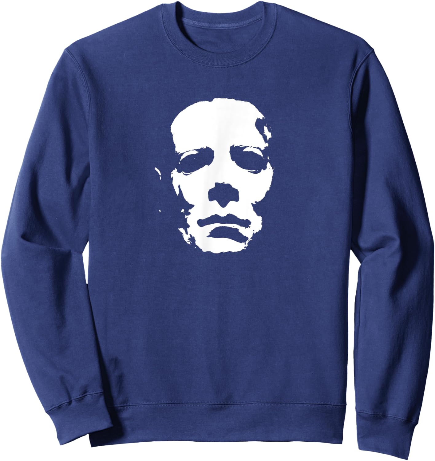 Mask Killer Classic Horror Movie Lover Halloween Sweatshirt - Sweatshirt | Navy