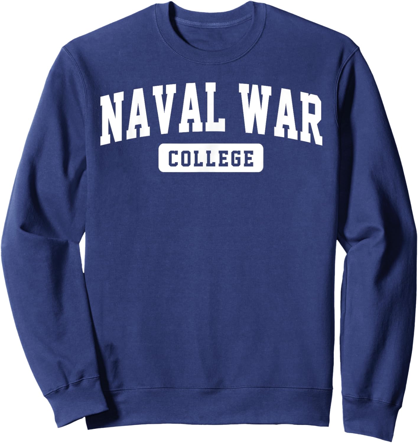 Naval War College Arch Vintage Classic Design Gifts Men Sweatshirt - Sweatshirt | Navy