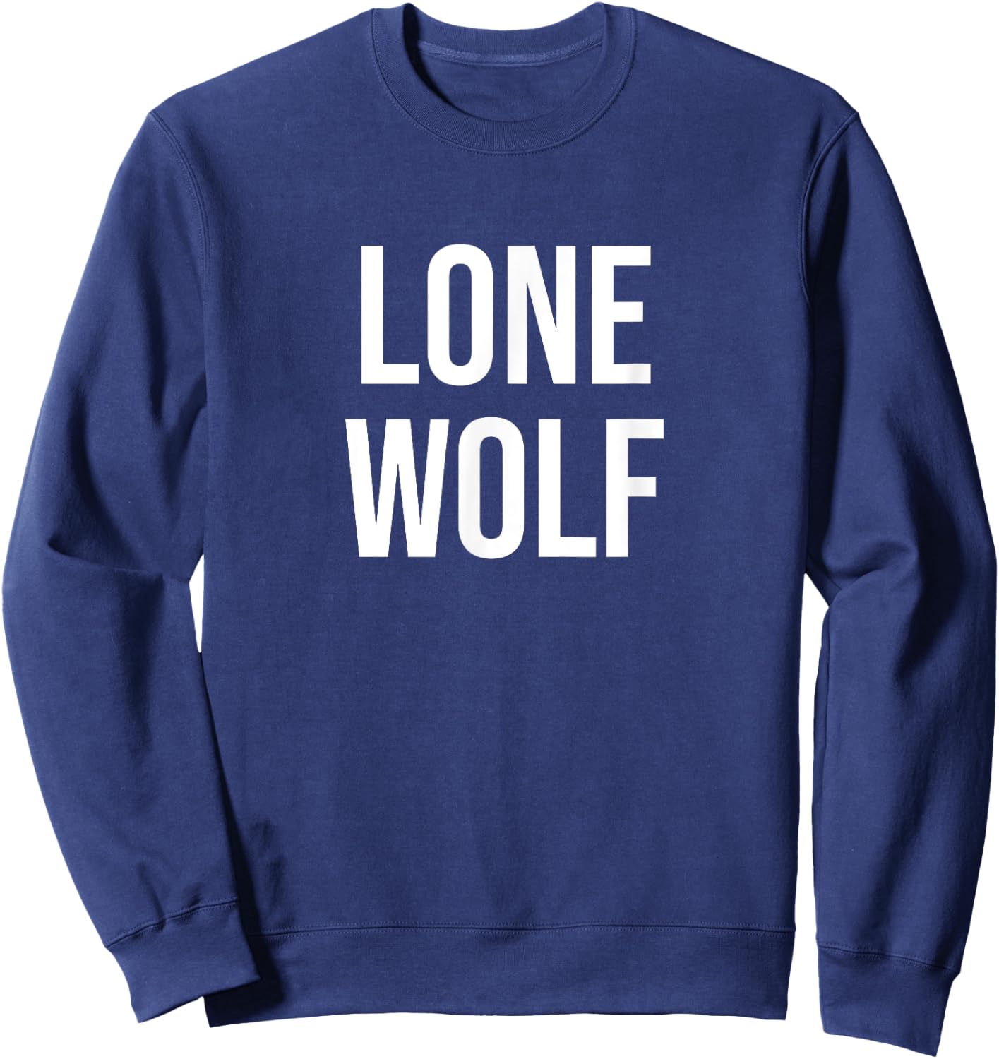 Lone Wolf Sweatshirt - Sweatshirt | Navy