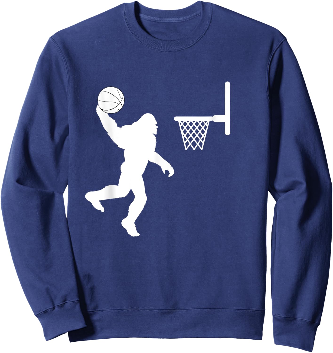 Bigfoot Basketball Sweatshirt - Sweatshirt | Navy