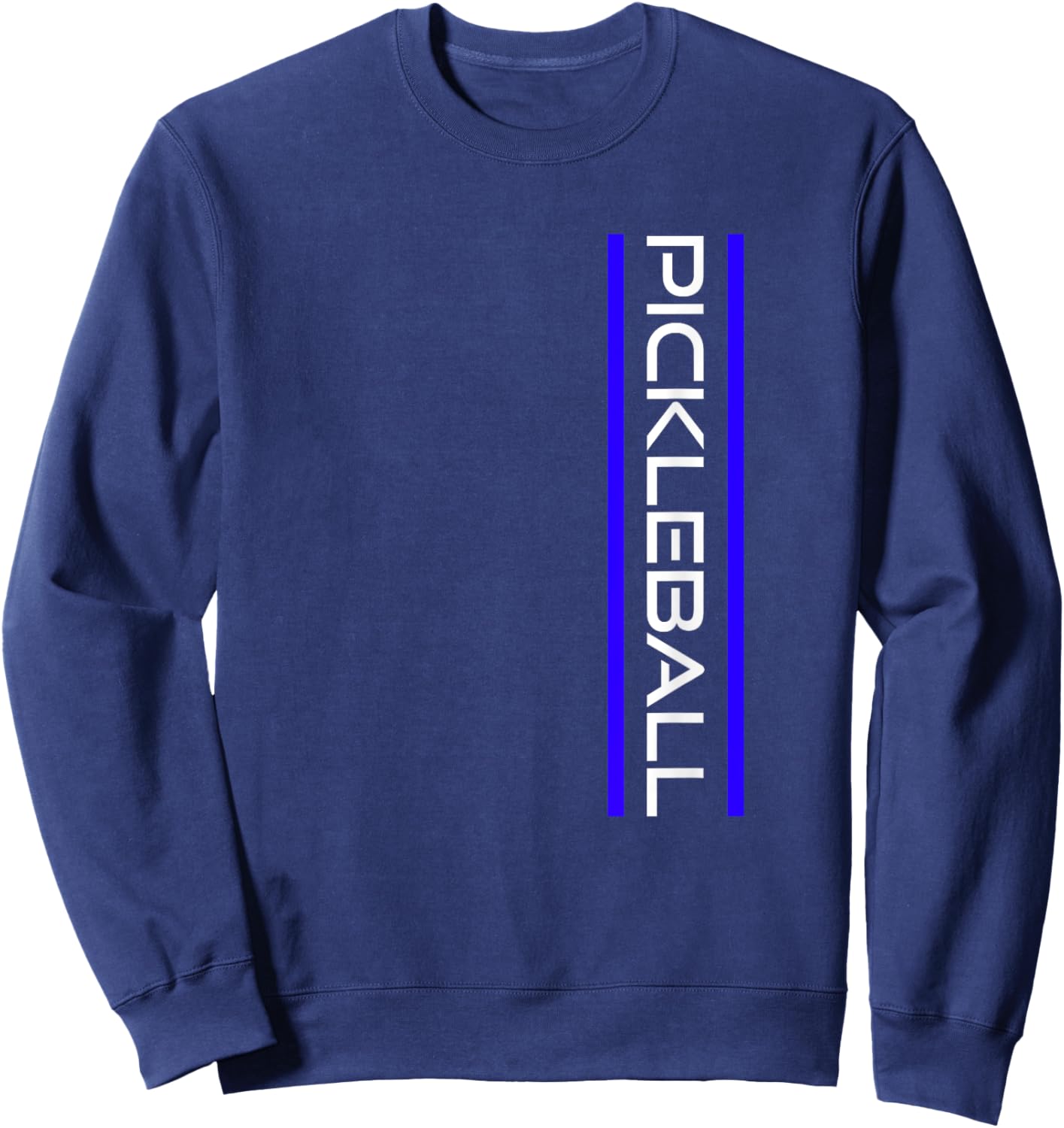 Pickleball - Stylish - Simple Minimalist - Pickleball Sweatshirt - Sweatshirt | Navy