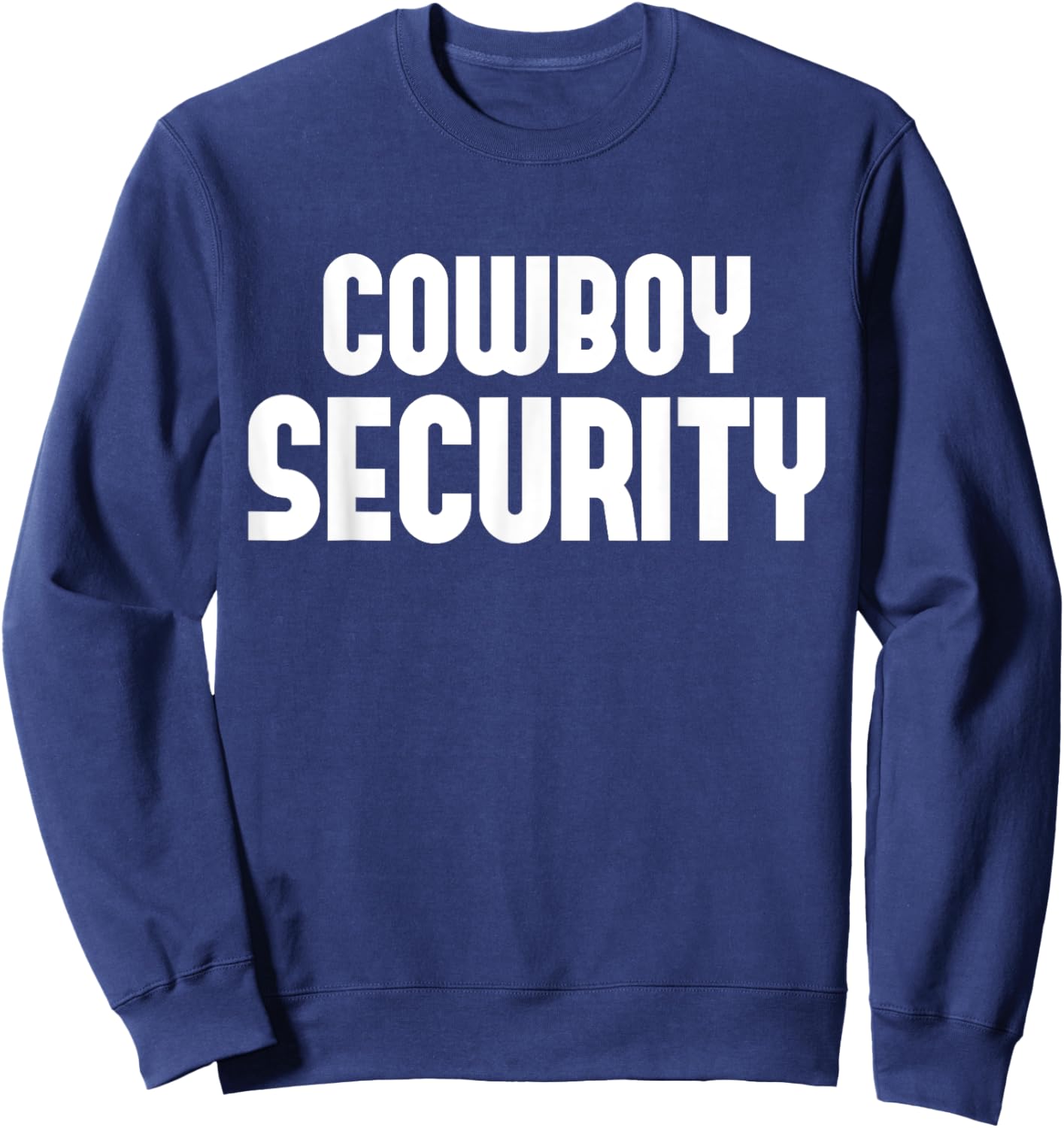 Cowboy Security Sweatshirt - Sweatshirt | Navy