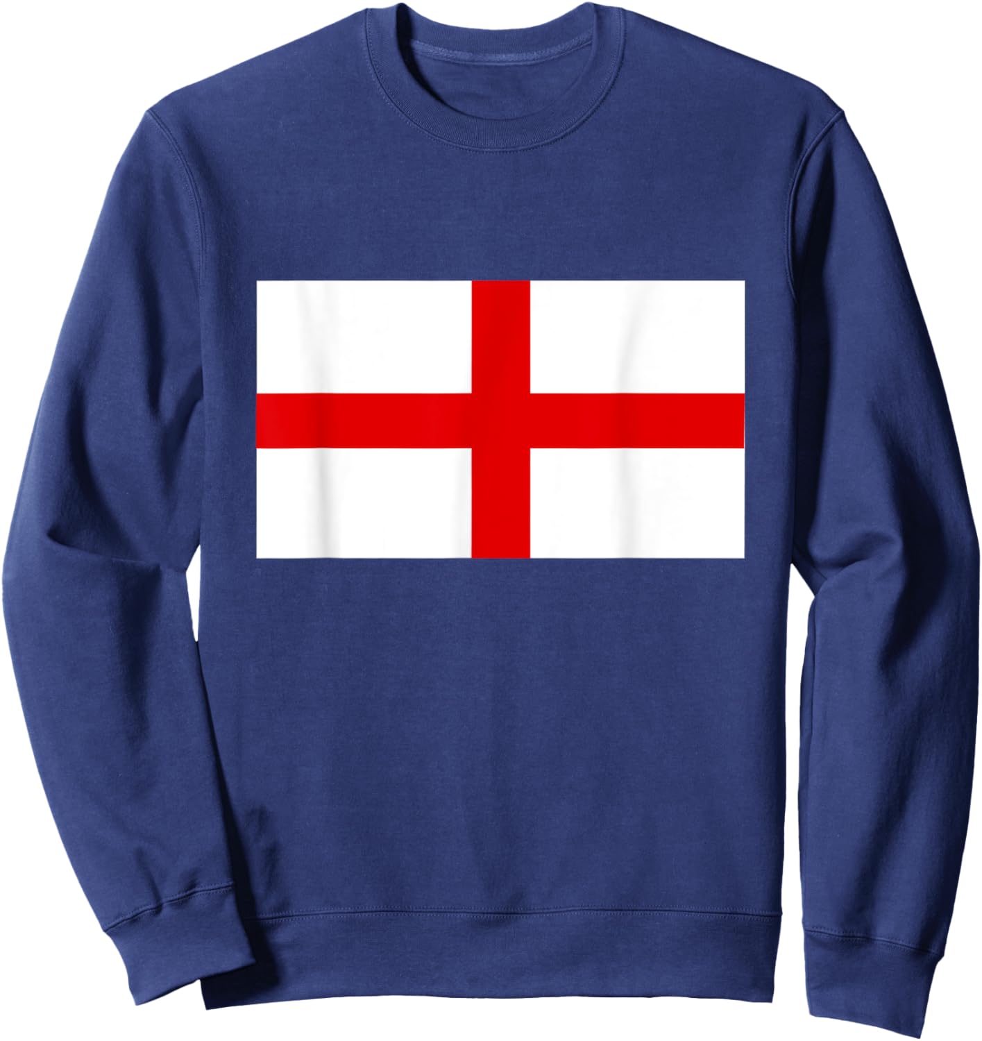 England Flag for English Men Women Kids King's Day Sweatshirt - Sweatshirt | Navy