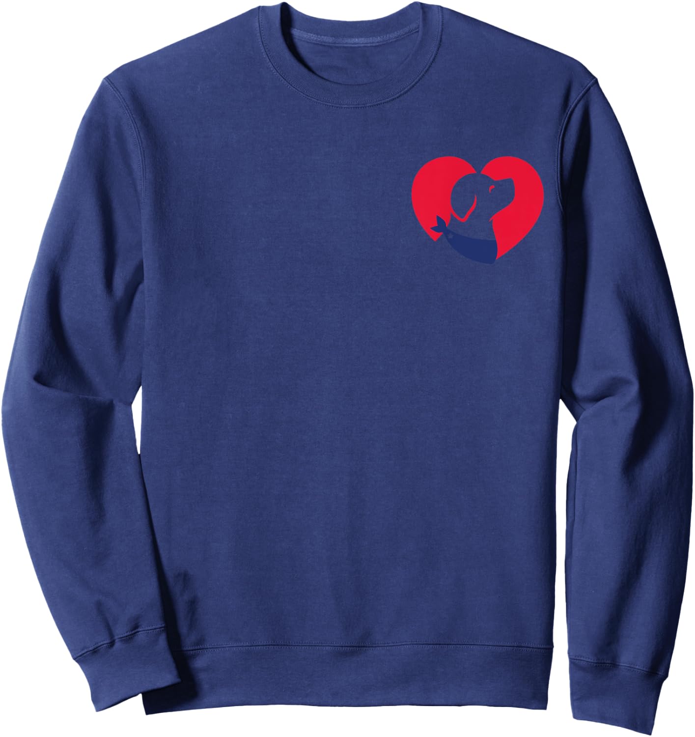 Street Tails Animal Rescue Staff, LargeW Sweatshirt - Sweatshirt | Navy