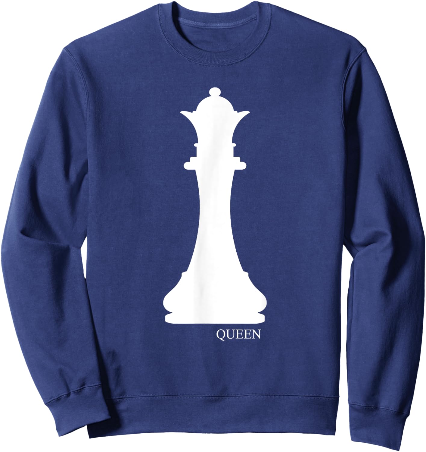 Queen Chess Piece Halloween Costume Chess Club Shirt Sweatshirt - Sweatshirt | Navy