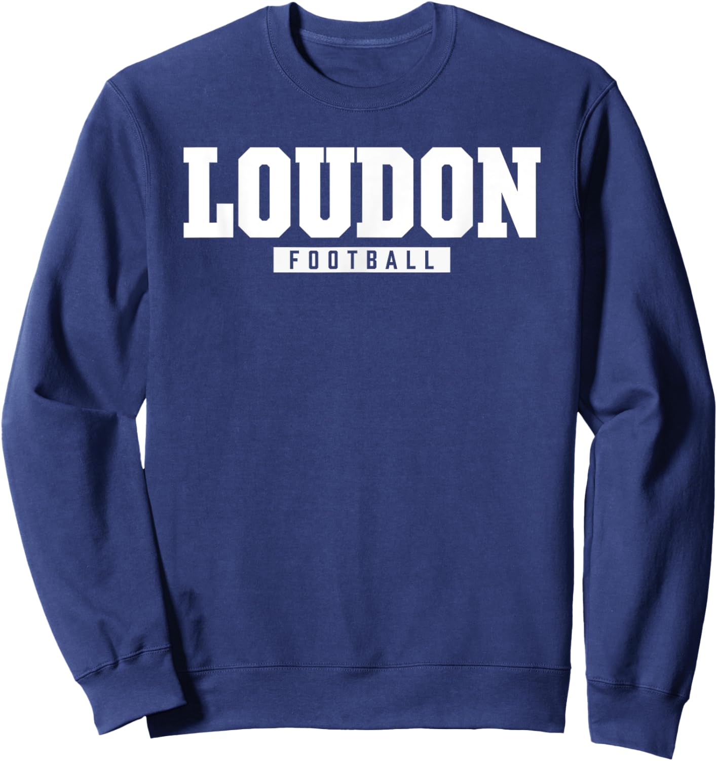 Loudon High School Football HS Sweatshirt - Sweatshirt | Navy