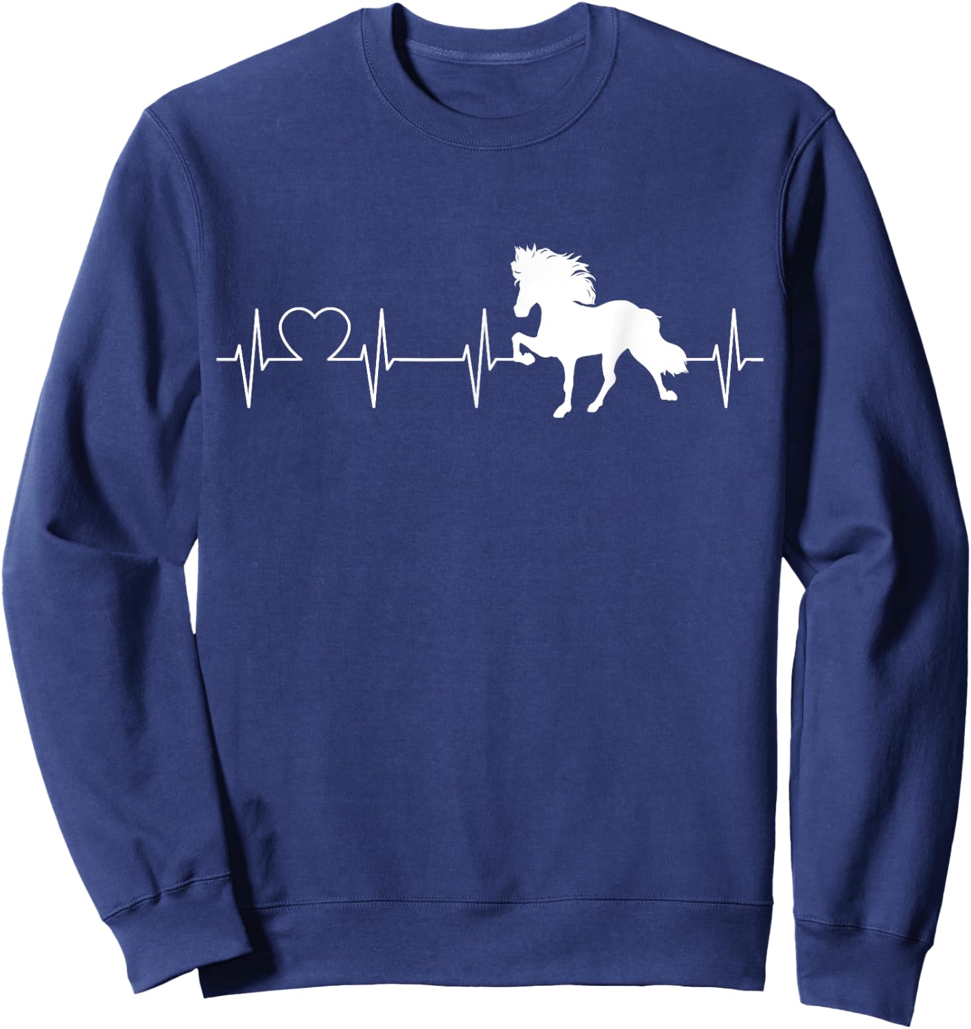 Icelandic Horse Evolution Horse Icelandic Horses Sweatshirt - Sweatshirt | Navy