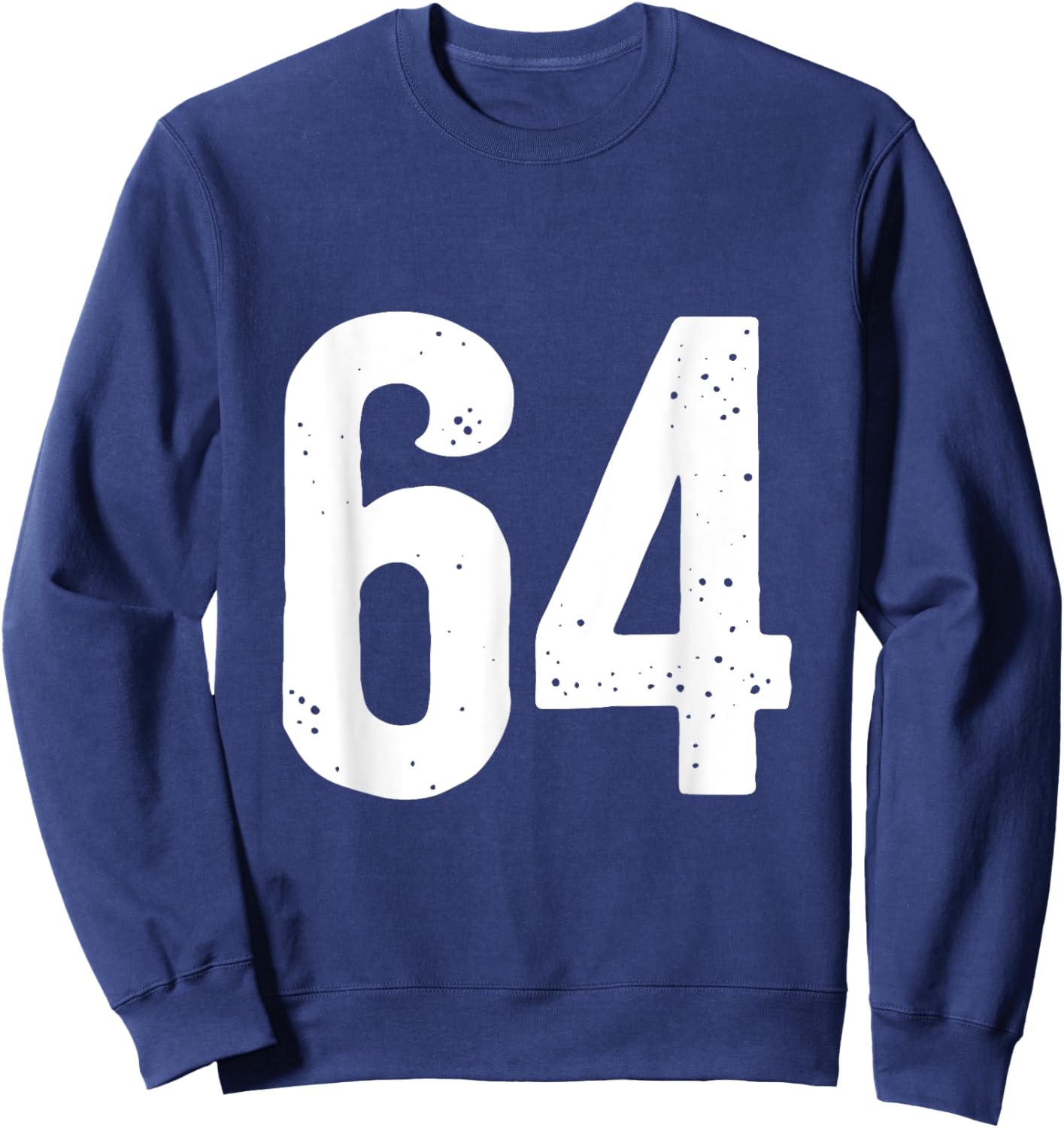 Number 64 Sweatshirt - Sweatshirt | Navy