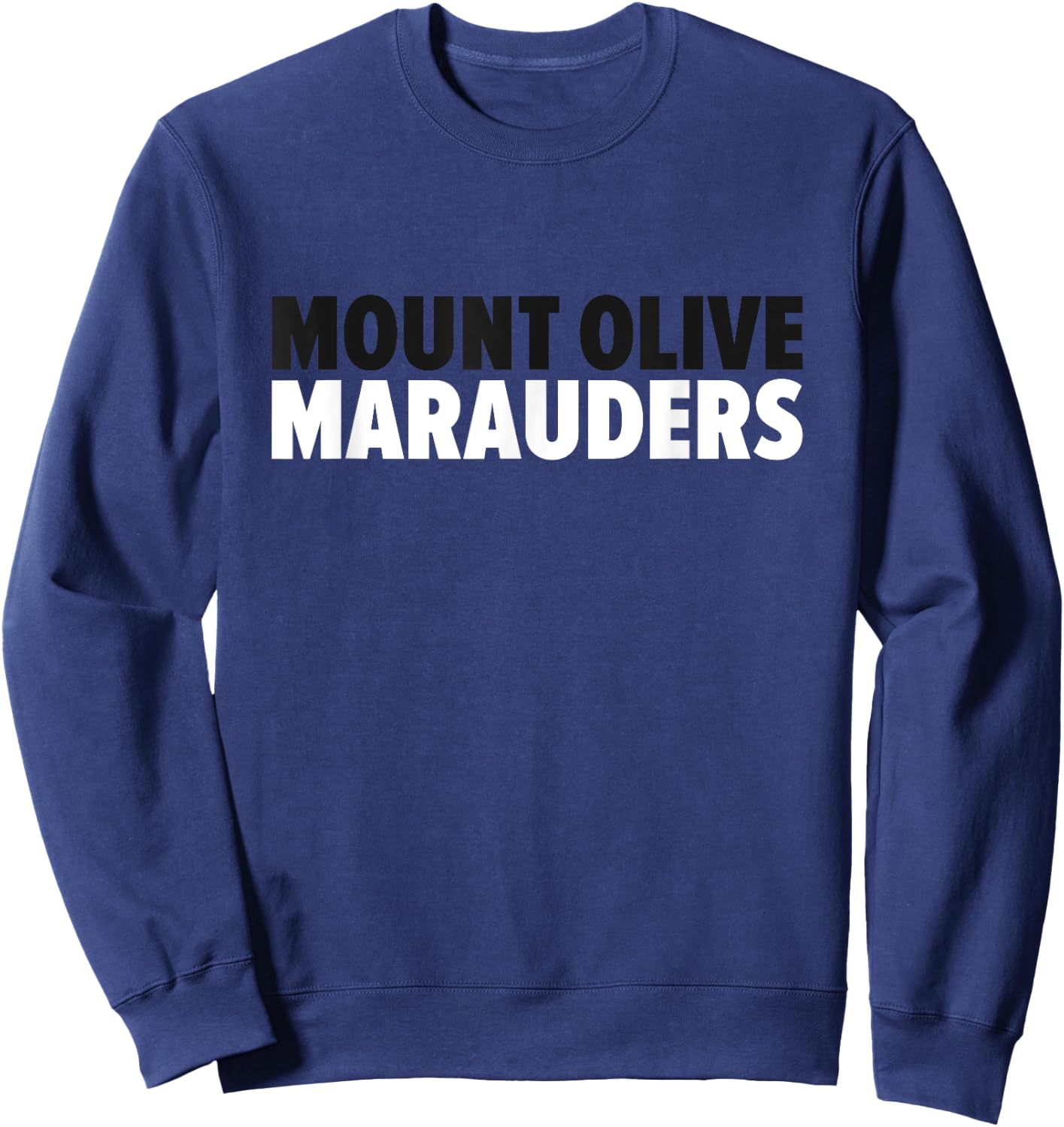 Mount Olive Marauders Bold Sweatshirt - Sweatshirt | Navy