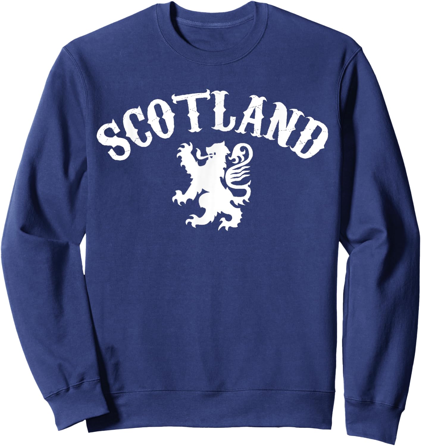 Scotland Scottish Lion Sweatshirt - Sweatshirt | Navy