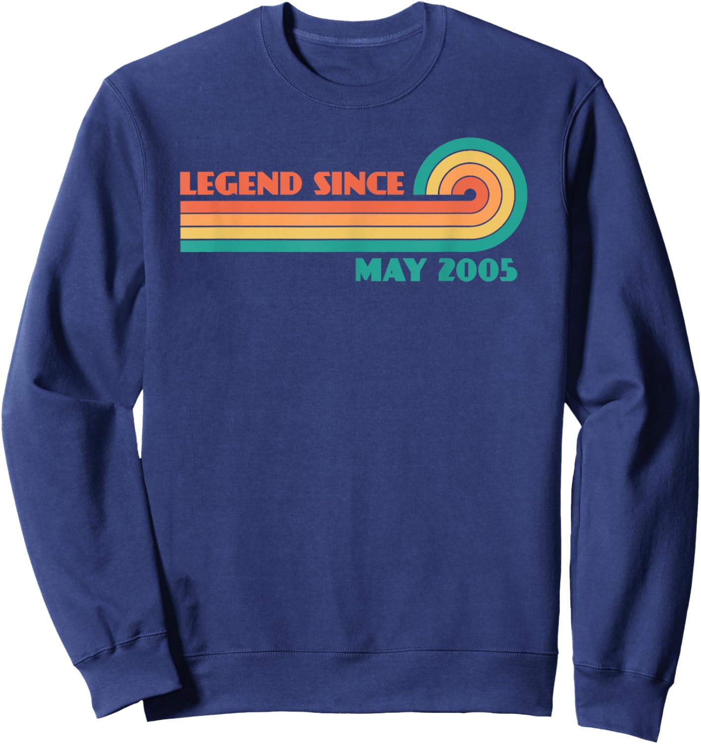 Legend Since May 2005 Sweatshirt - Sweatshirt | Navy