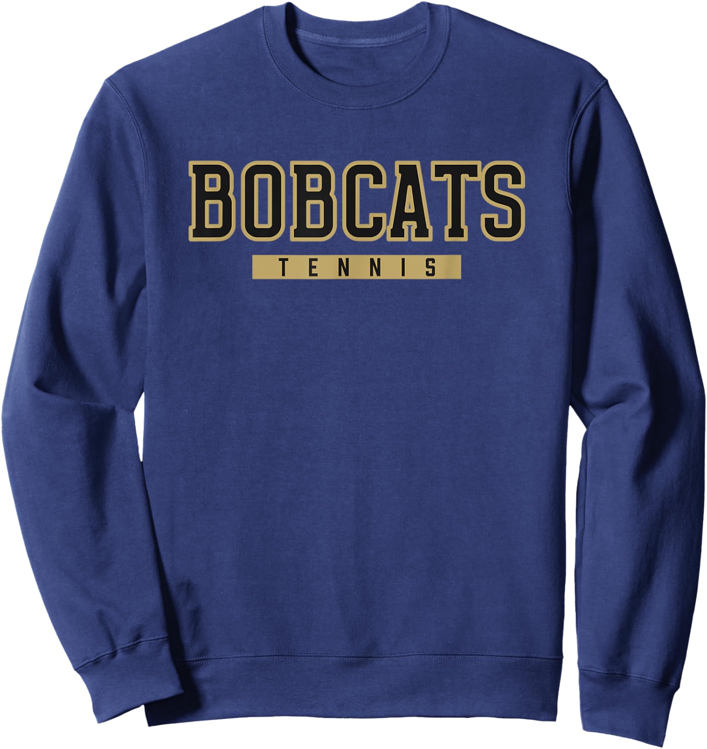 Giles County Bobcats Tennis Sweatshirt - Sweatshirt | Navy