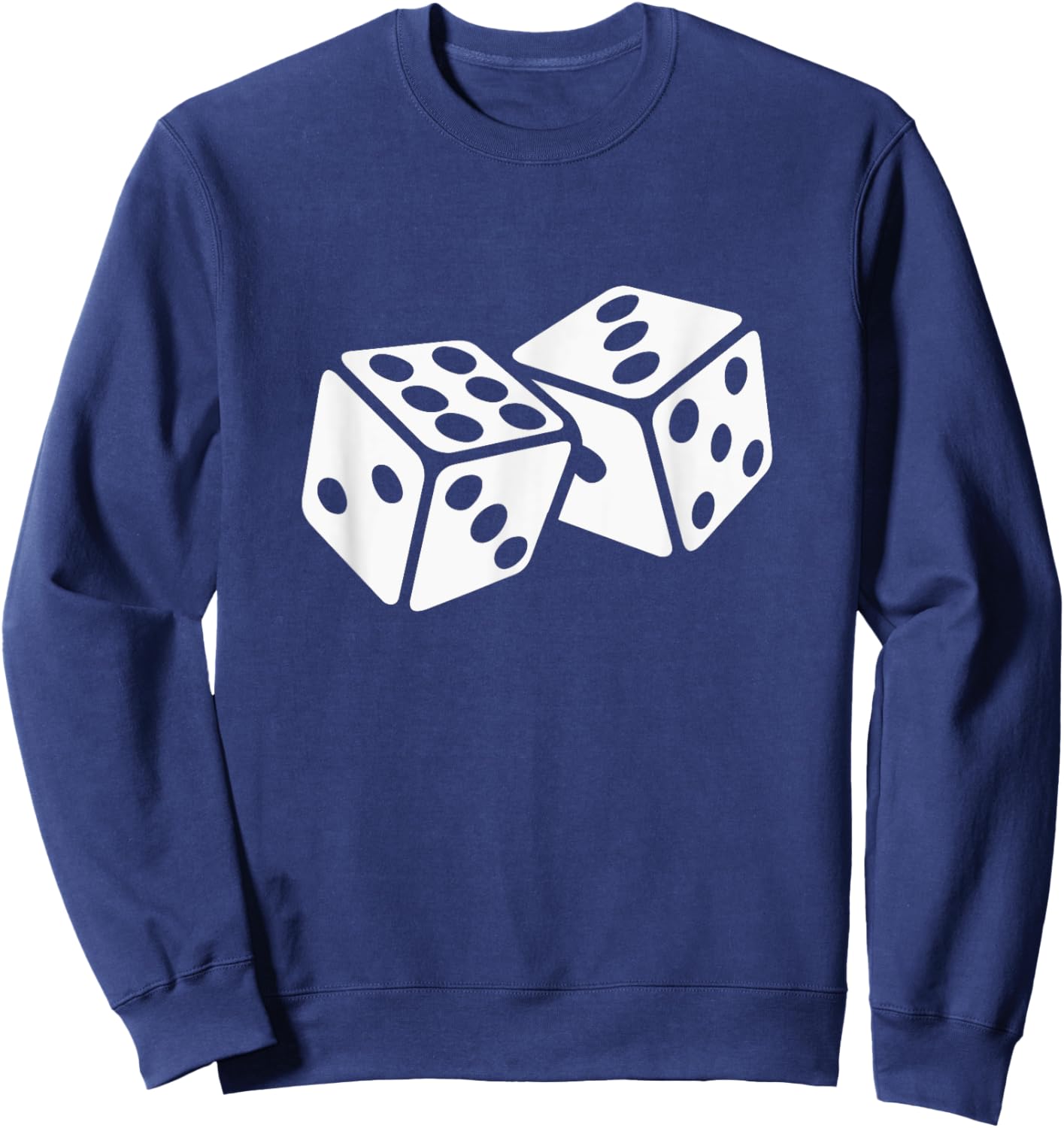 Board Game Dice Sweatshirt - Sweatshirt | Navy
