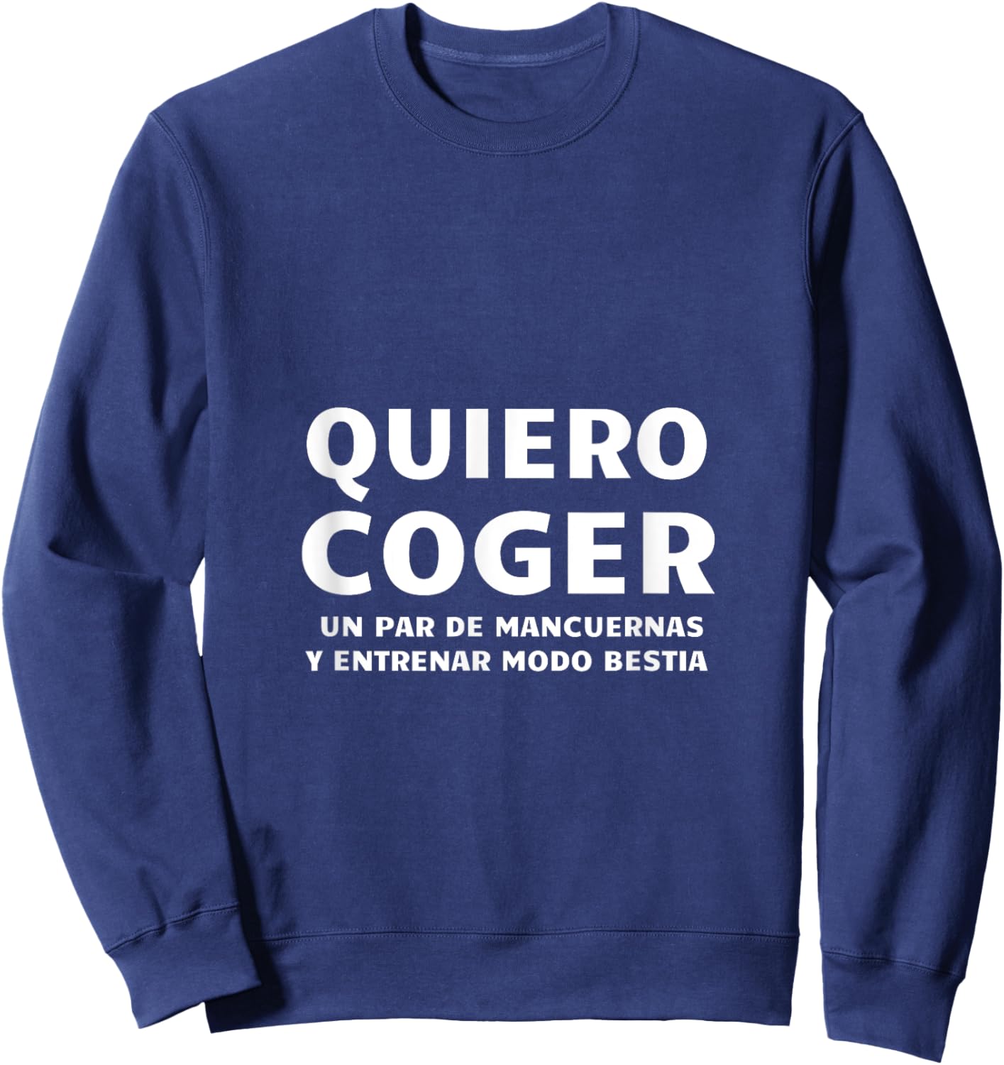 BOTOTO STUDIO -Adults Black Small Workout Sweatshirt - Sweatshirt | Navy
