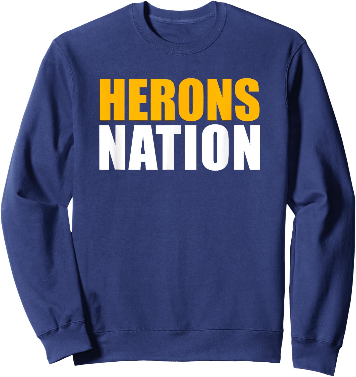 Brantley County Herons Nation HS Sweatshirt - Sweatshirt | Navy