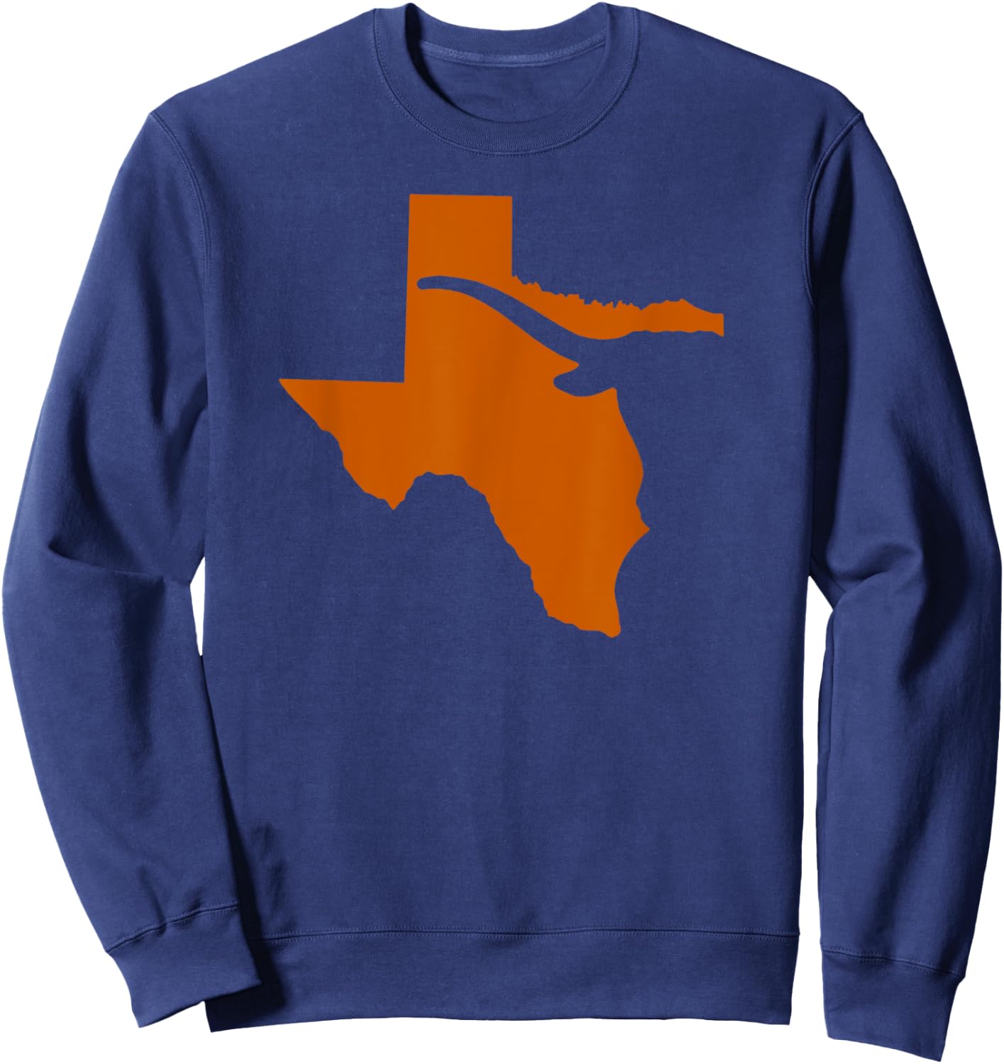 Texas Map Shirts Women & Kids Sweatshirt - Sweatshirt | Navy