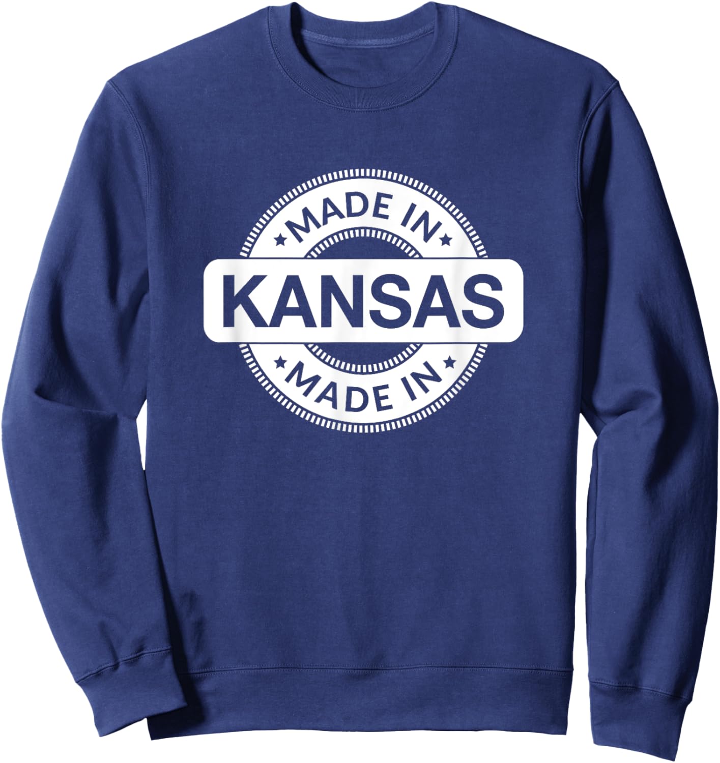 KANSAS Home - Made in Kansas - Classic Sweatshirt - Sweatshirt | Navy