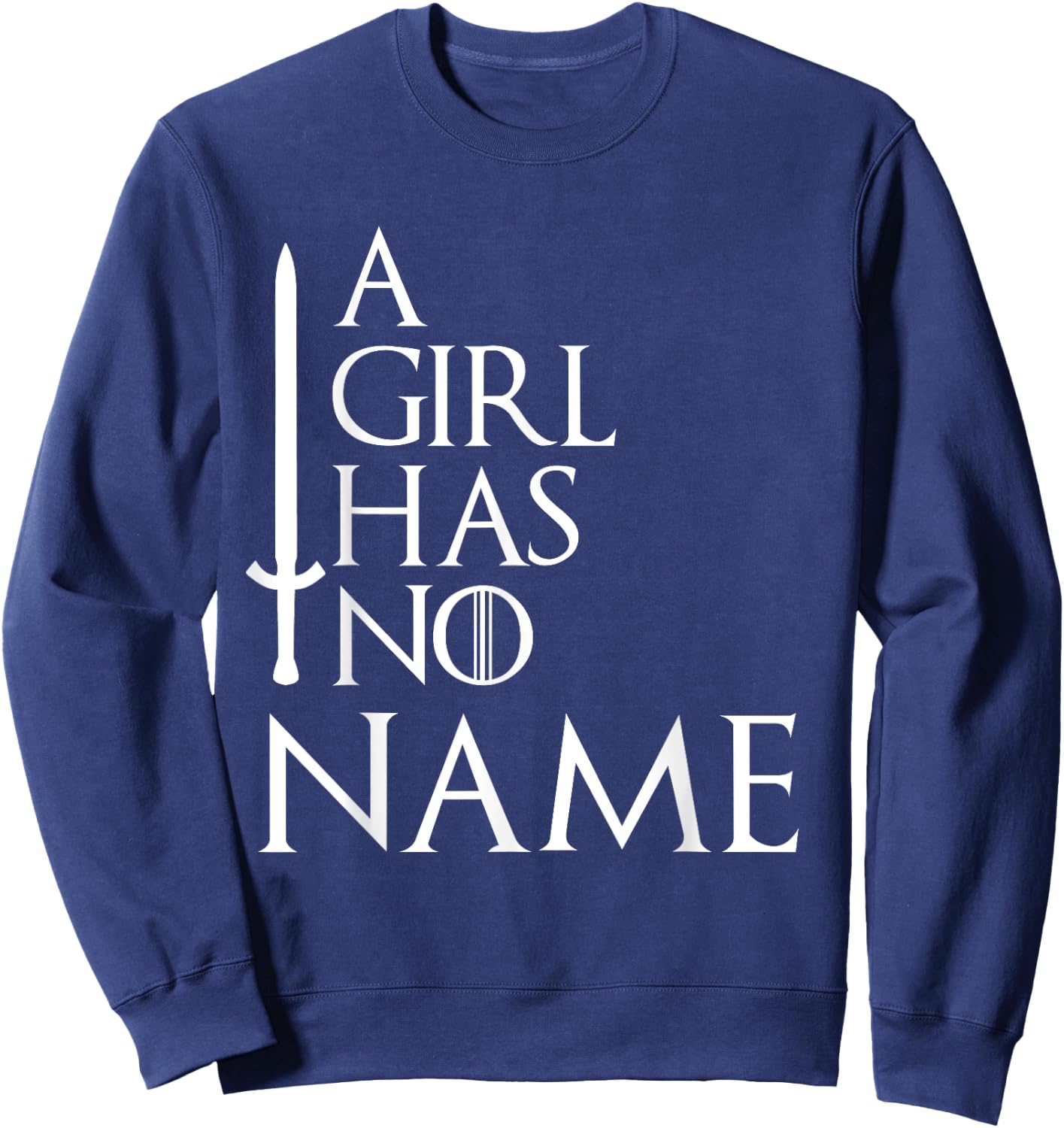 A Girl Has No Home No Name Vintage Outfit Men Women Kids Sweatshirt - Sweatshirt | Navy