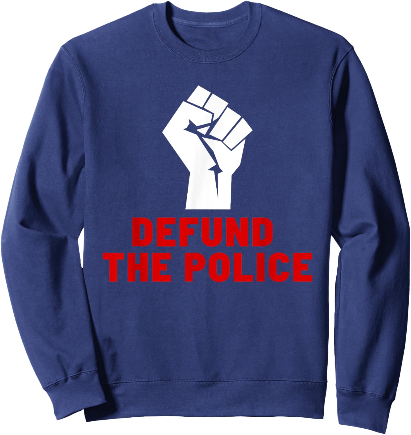 Defuse the Police Sweatshirt - Sweatshirt | Navy