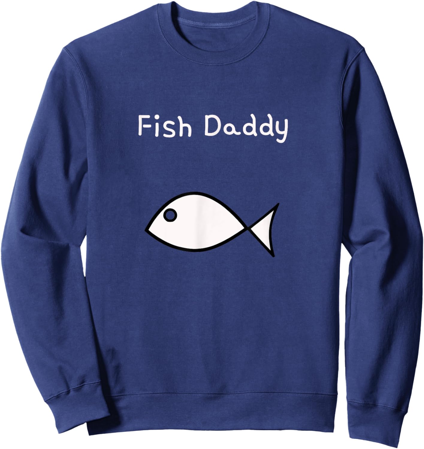 Fish Daddy Sweatshirt - Sweatshirt | Navy