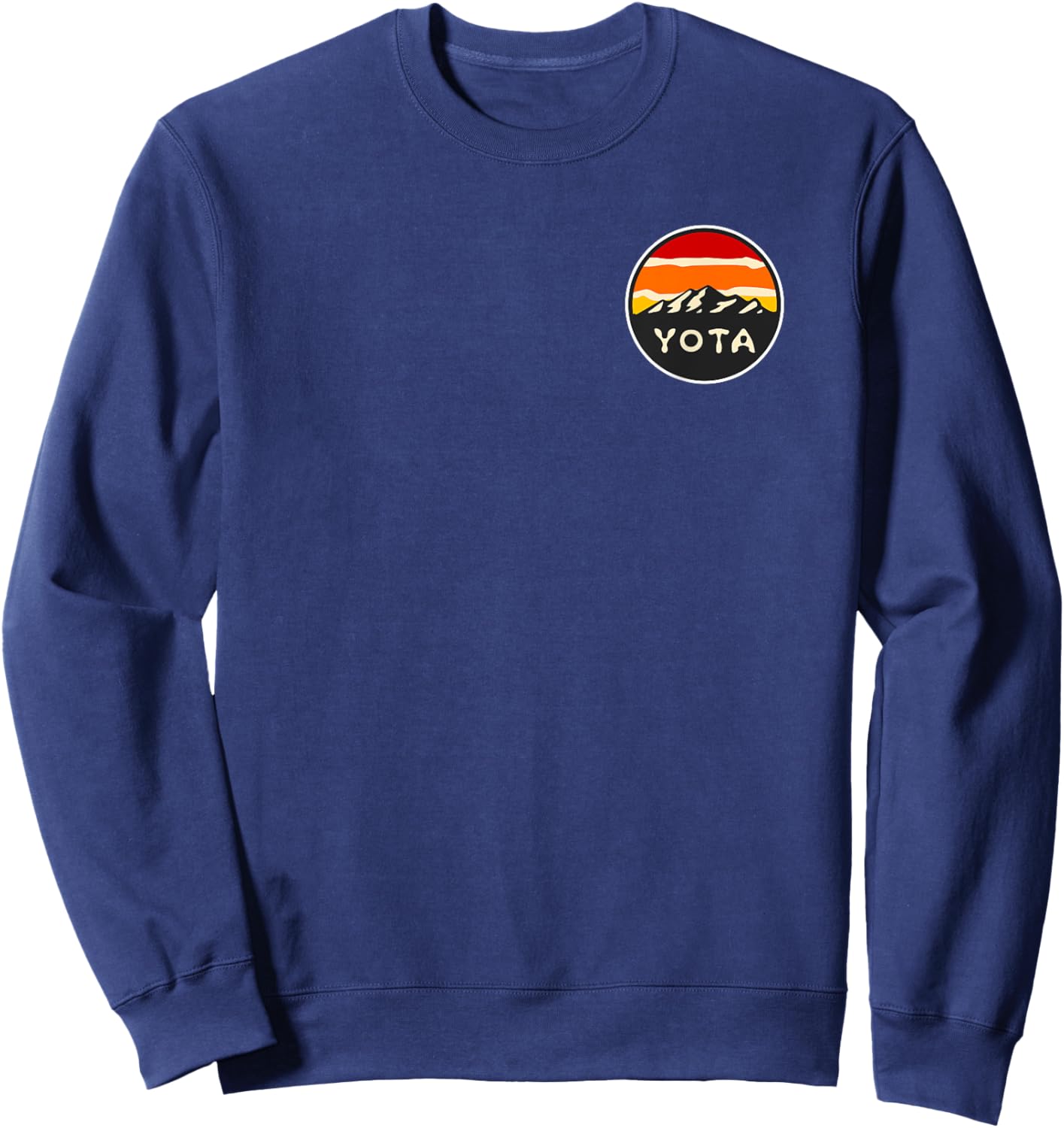 Yota Mountains Sweatshirt - Sweatshirt | Navy