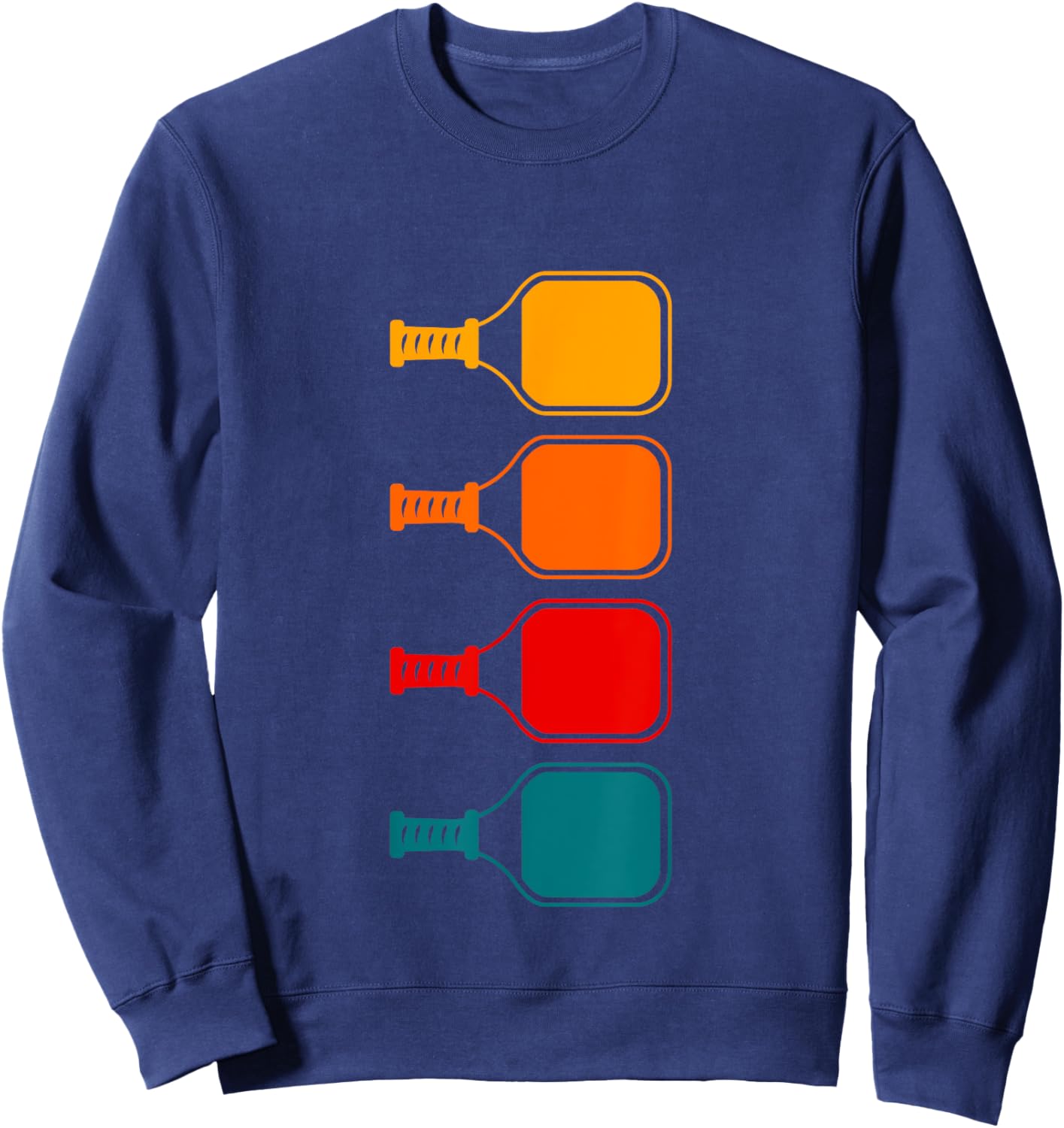 Retro Pickleball Sweatshirt - Sweatshirt | Navy