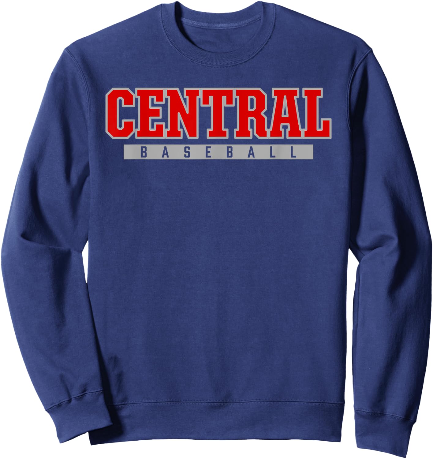 Central High School Baseball Sweatshirt - Sweatshirt | Navy