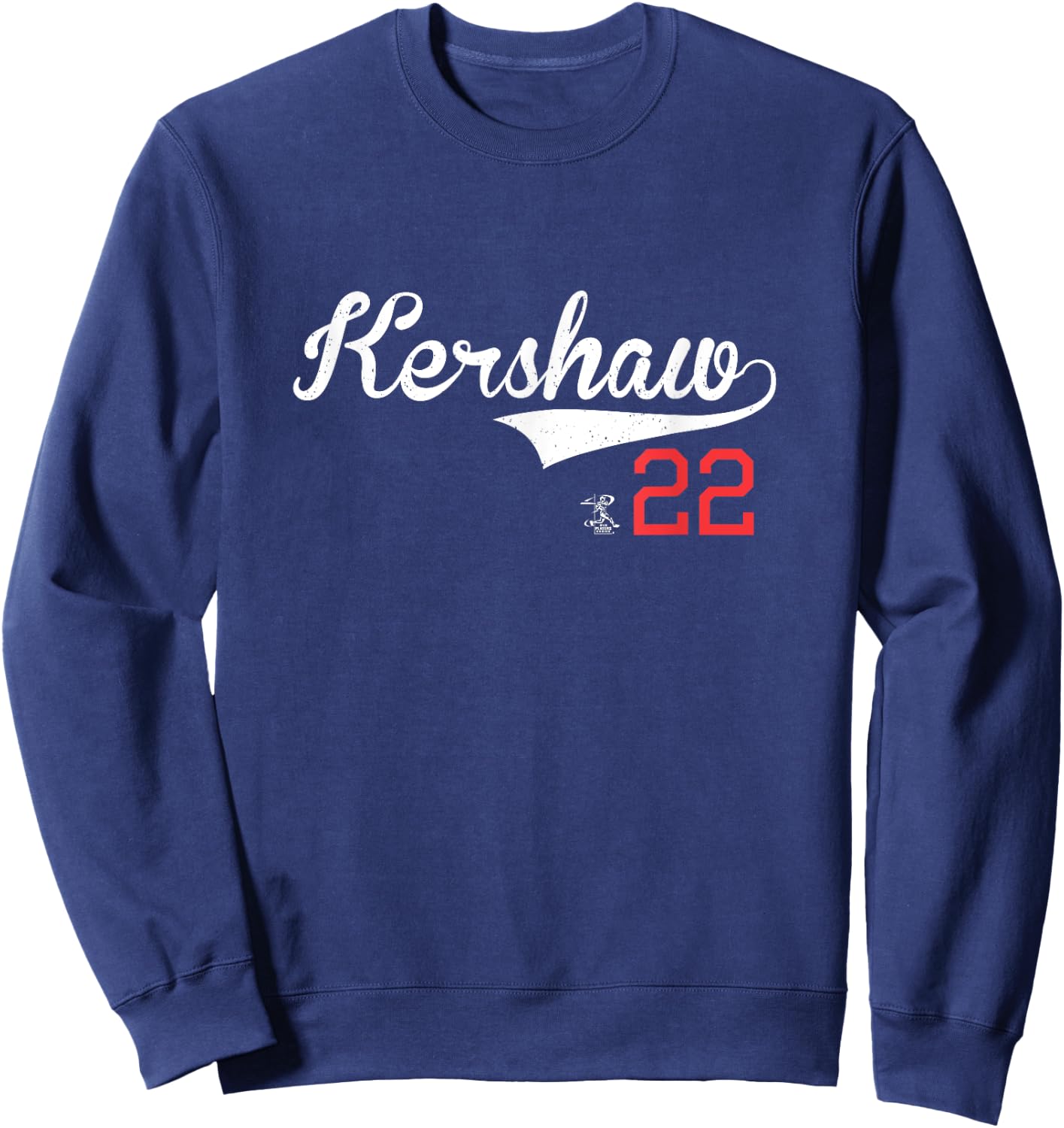 Clayton Kershaw Vintage Gameday Sweatshirt - Sweatshirt | Navy