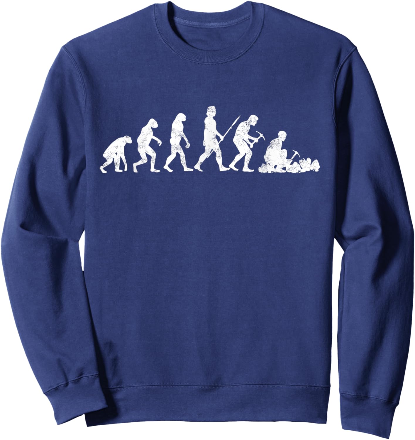 Rockhounder Rockhounding Geologist Rockhound Rocks Hunting Sweatshirt - Sweatshirt | Navy