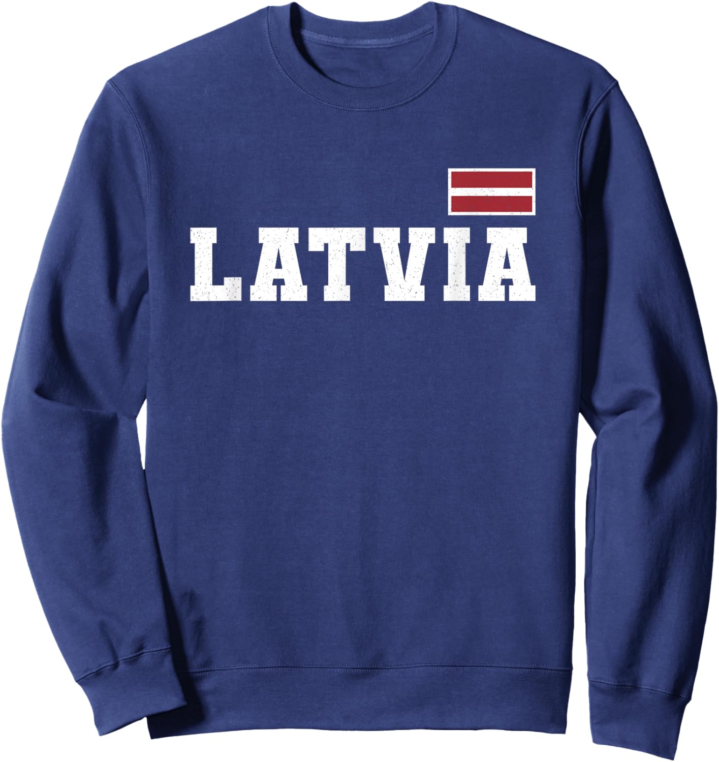 Latvia Sweatshirt - Sweatshirt | Navy