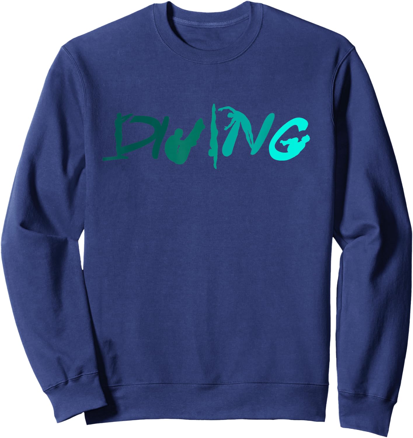 Jumping Board Diving Gifts Platform Sweatshirt - Sweatshirt | Navy