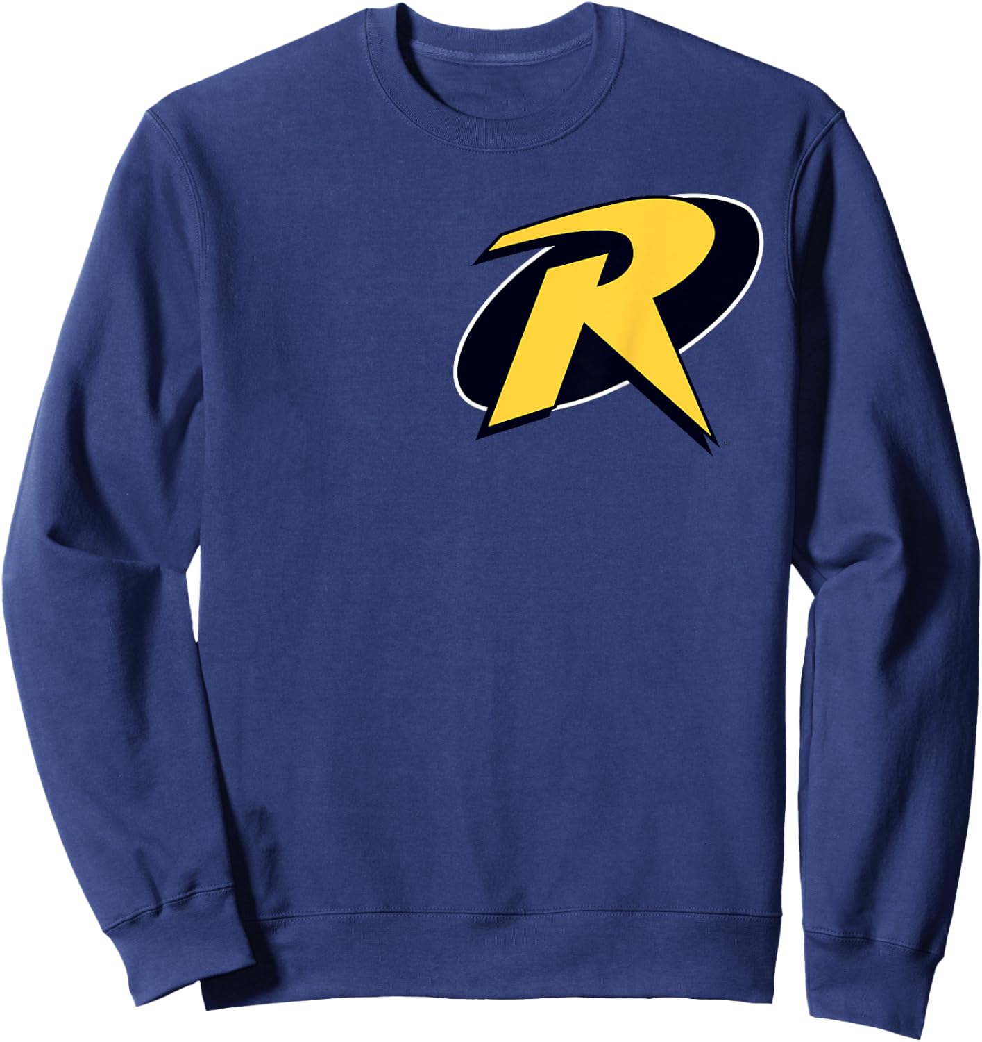DC Robin Logo Breast Sweatshirt - Sweatshirt | Navy