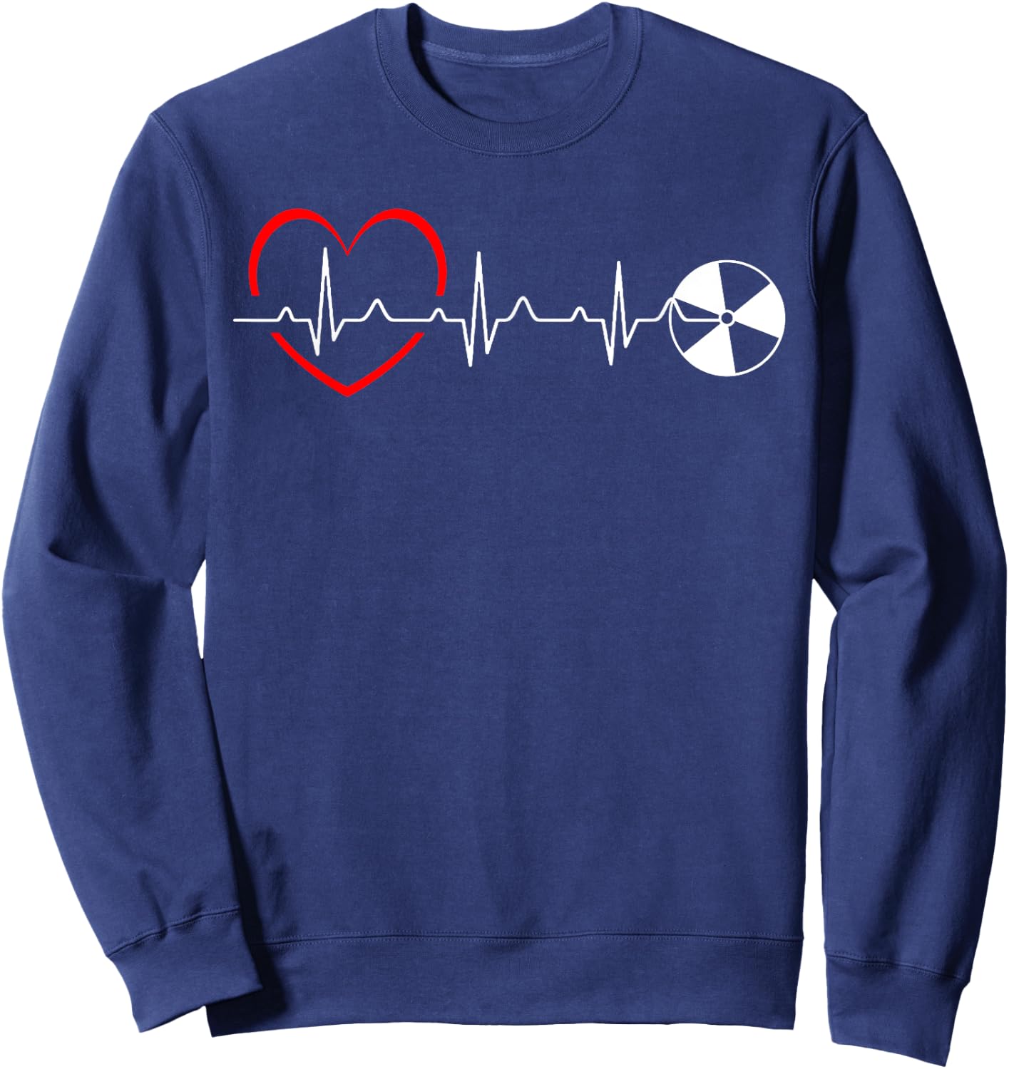 Cute Live Love Radiology Funny X-Ray Tech Sweatshirt - Sweatshirt | Navy