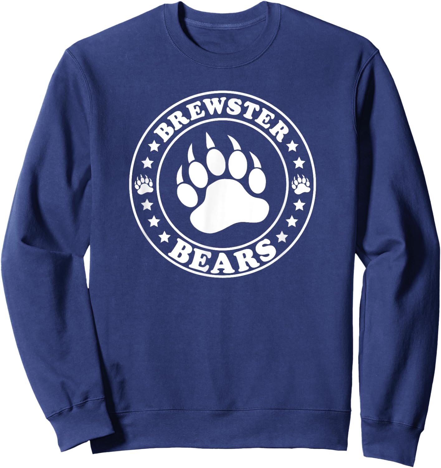 Brewster Bears Team Spirit School Sports Sweatshirt - Sweatshirt | Navy