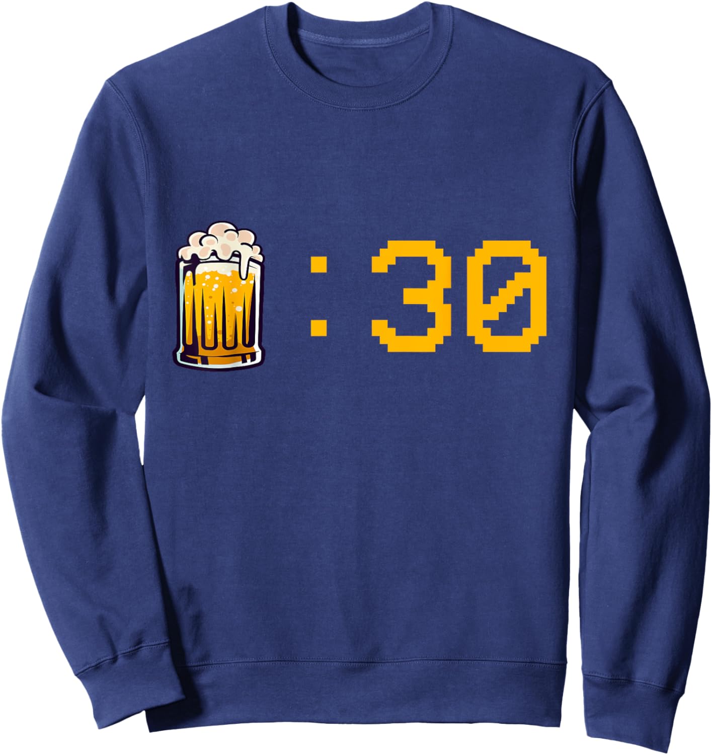 Oktoberfest Beer Thirty Funny German Drinking Craft Brew Men Sweatshirt - Sweatshirt | Navy