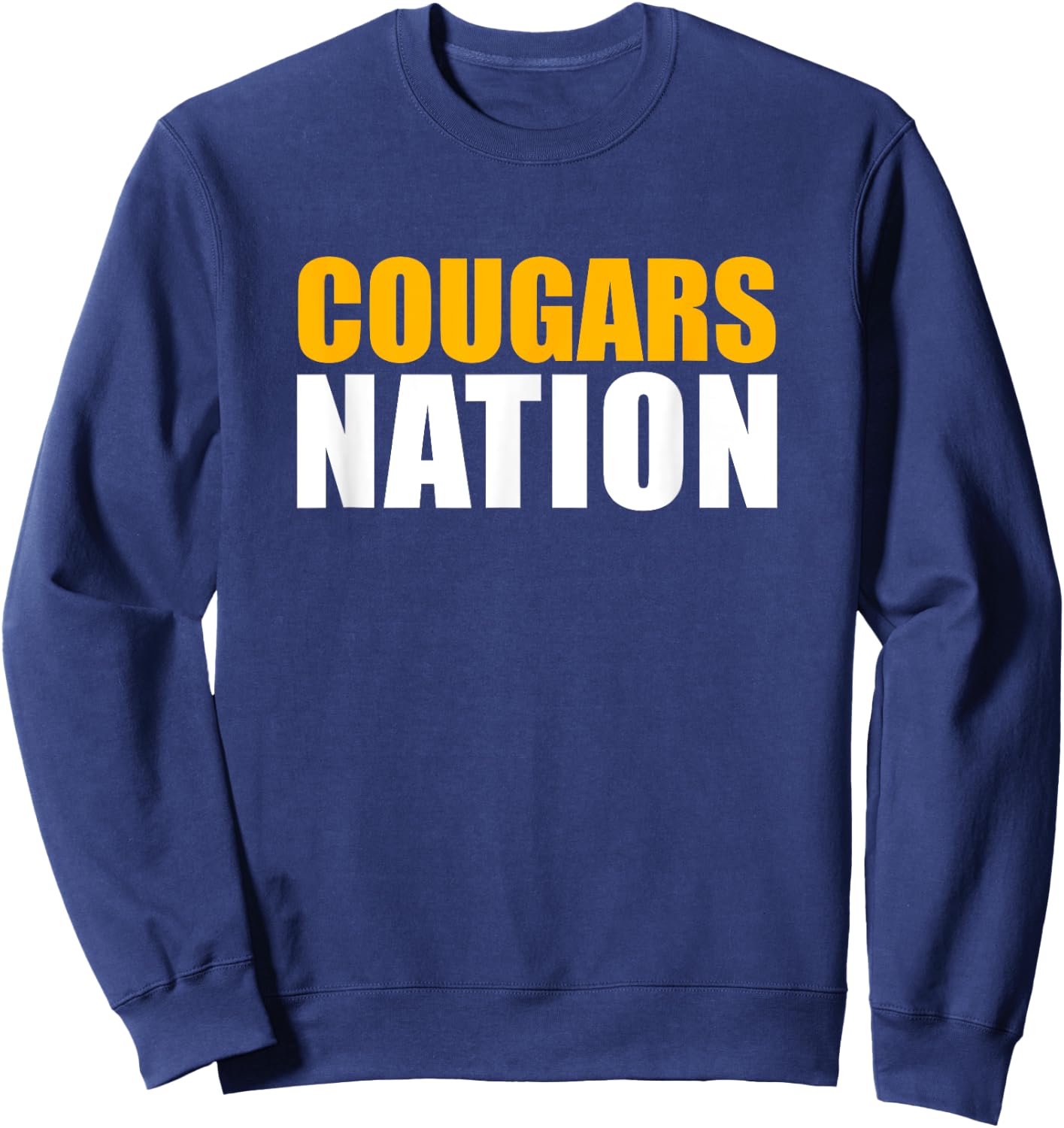 Clovis Cougars Nation HS Sweatshirt - Sweatshirt | Navy