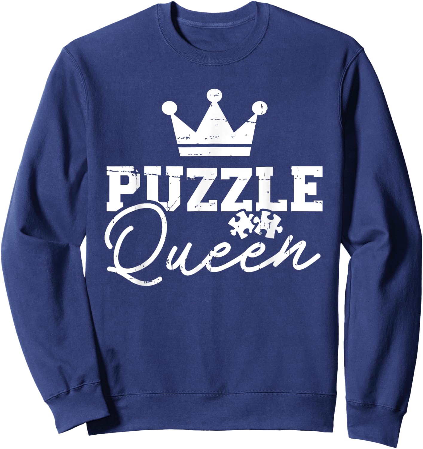 Jigsaw puzzle queen Sweatshirt - Sweatshirt | Navy