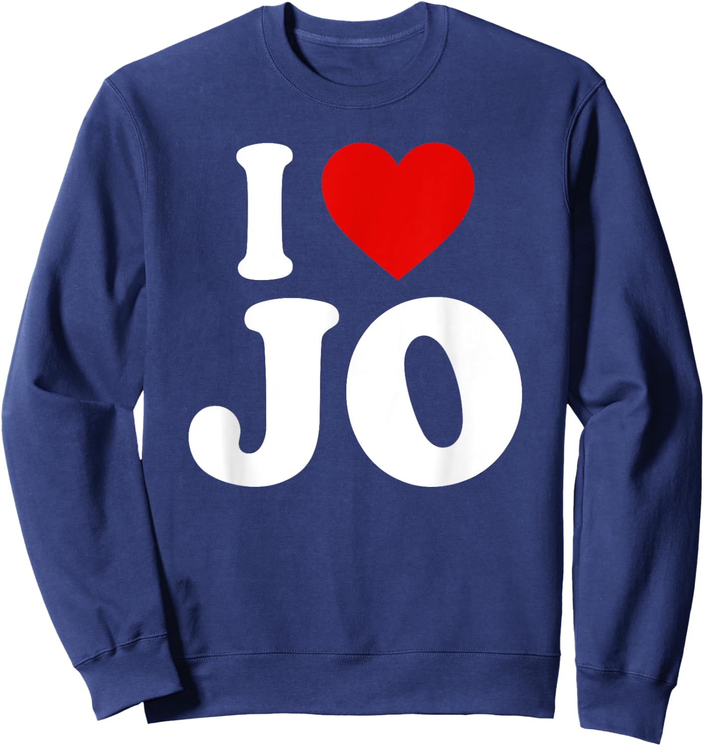 I Heart Love Jo Sweatshirt - Sweatshirt | Navy