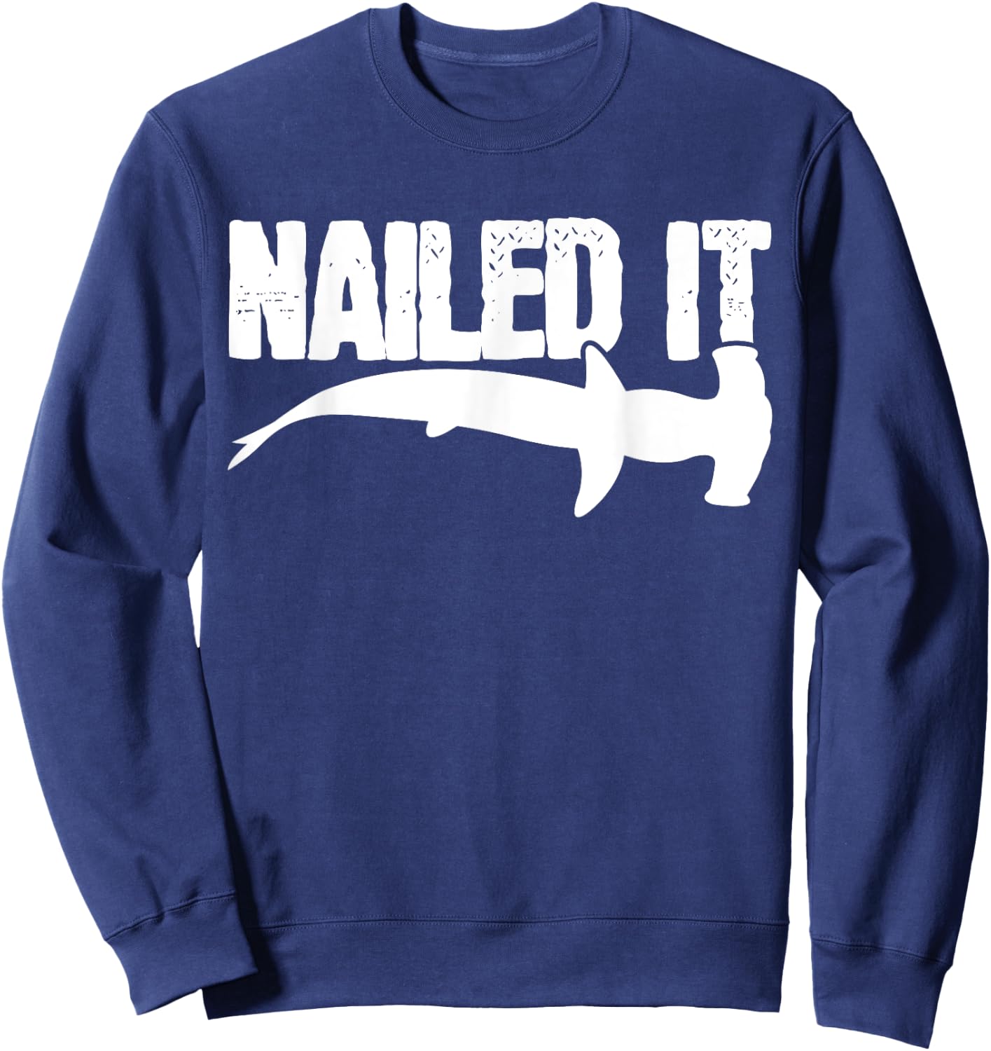 Hammerhead Shark Marine Biologist Funny Gift Sweatshirt - Sweatshirt | Navy